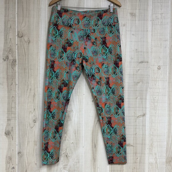 Soft Surroundings Leggings Moroccan Style Pattern Athleisure Medium - Picture 3 of 10